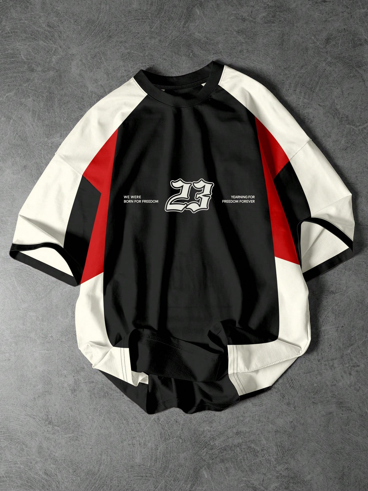 Oversized Racing Style T-Shirt