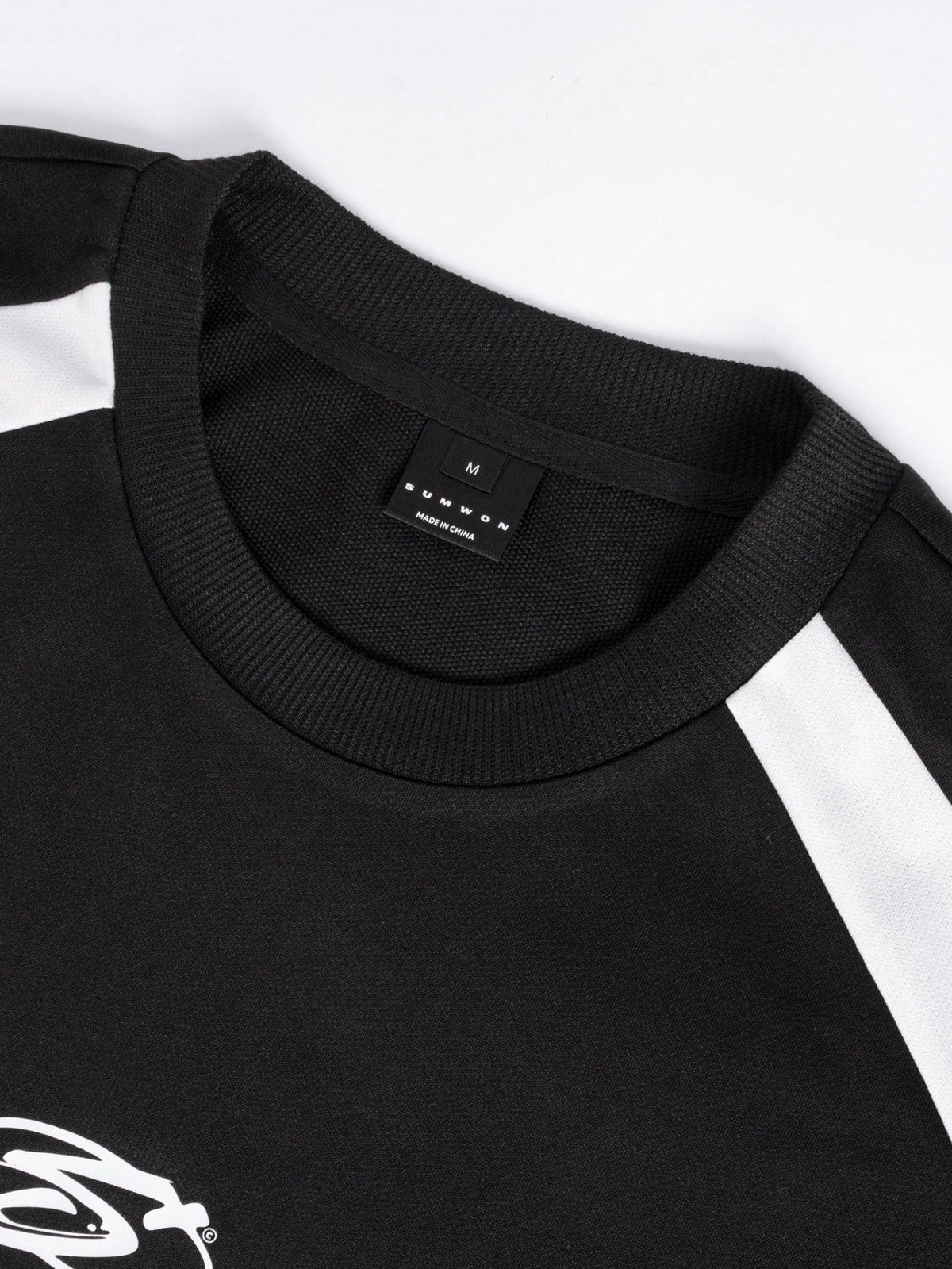 Oversized Contrast Panel T-Shirt