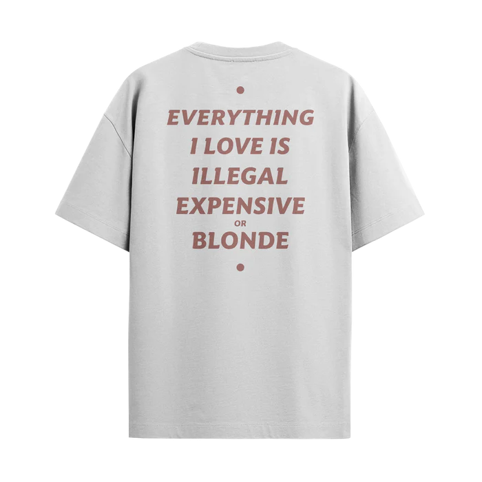 T-shirt Blonde