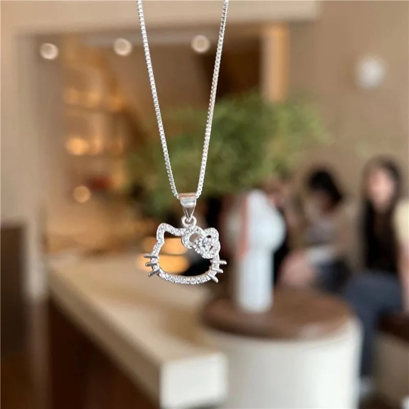 Colar Hello Kitty + caixa personalizada
