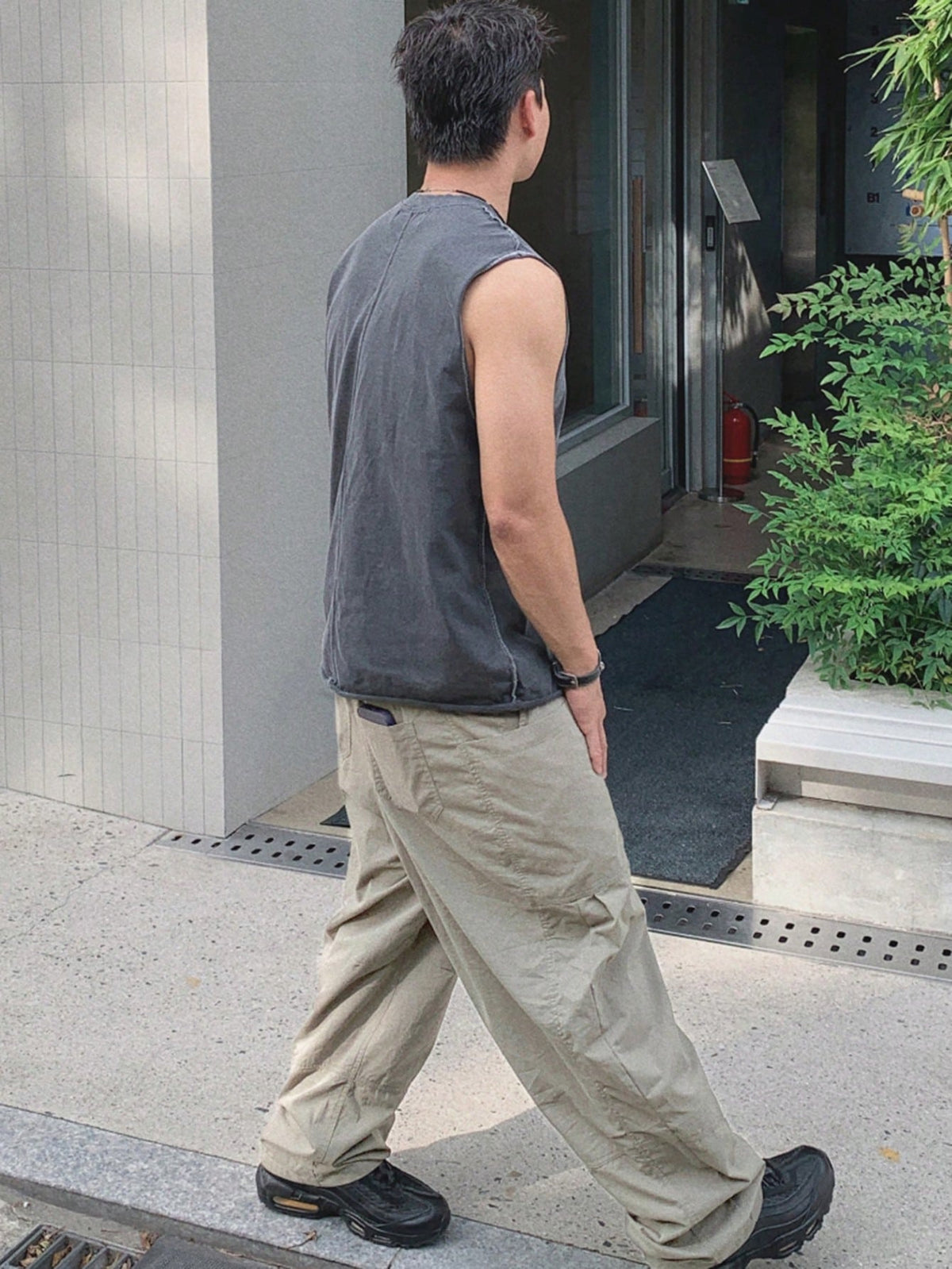Relaxed Fit Parachute Pants