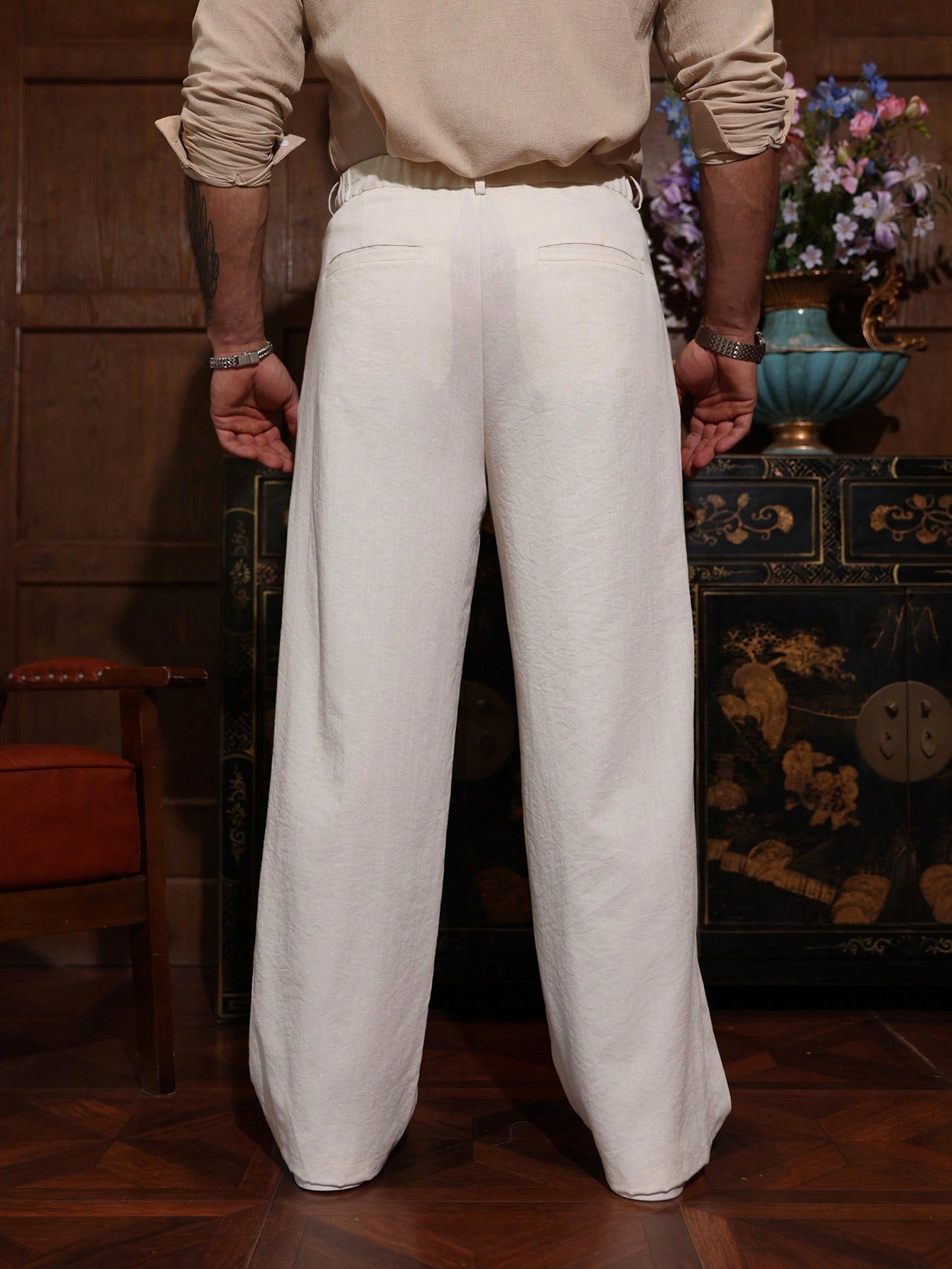 Elegant Wide Leg Trousers