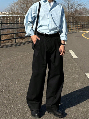 Classic Baggy Cotton Pants