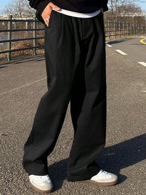 Classic Baggy Cotton Pants