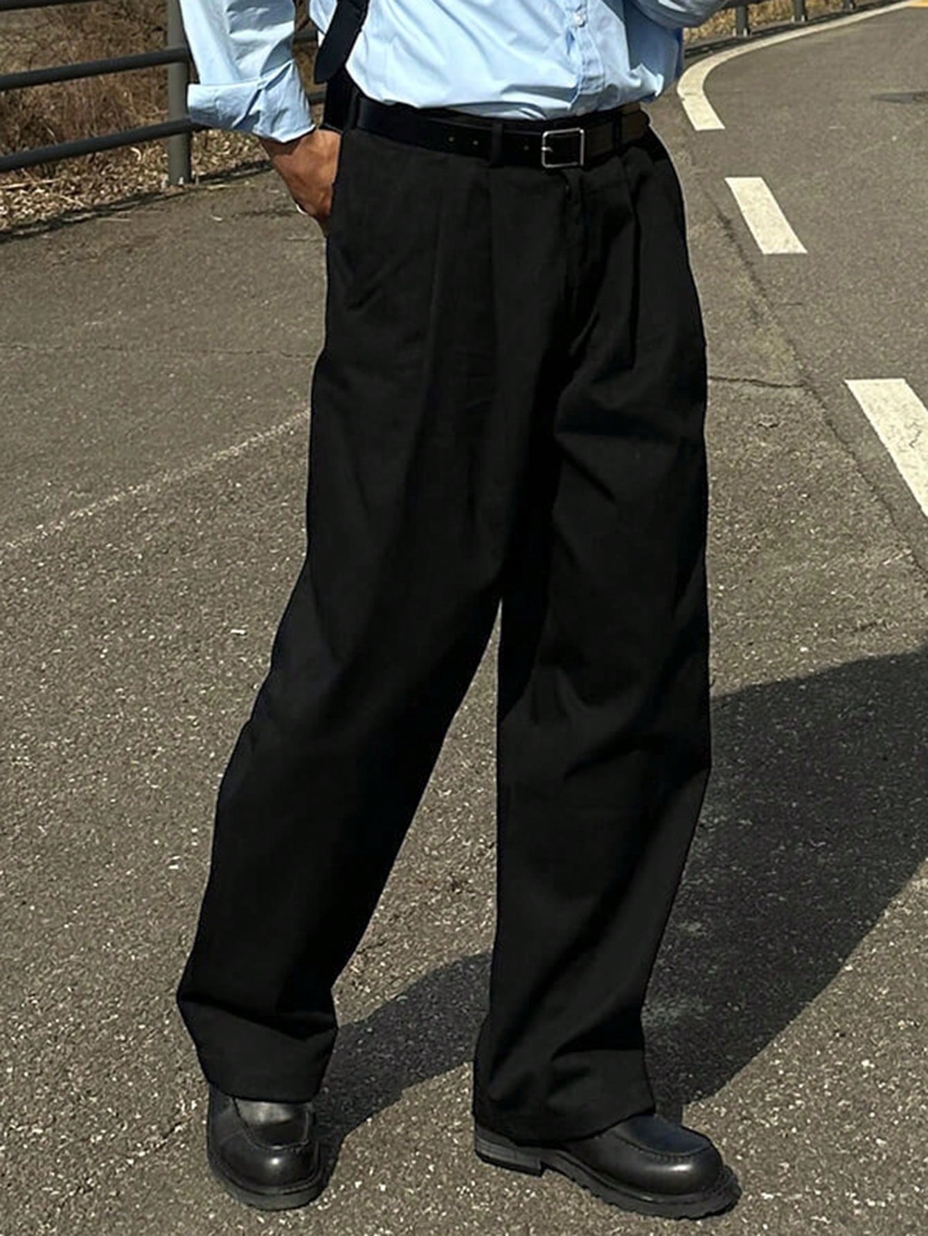 Classic Baggy Cotton Pants