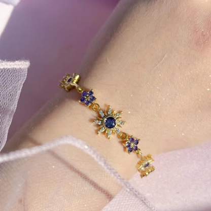 Pulseira Rapunzel – Banhada a Ouro/Prata + Caixa de presente incluída