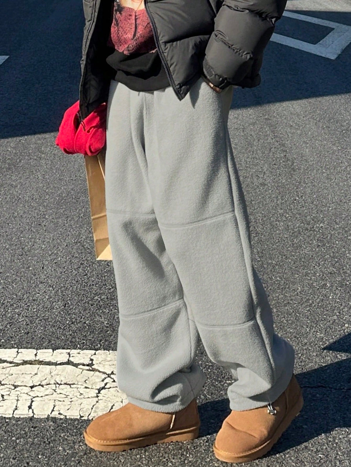 Oversized Fleece Sweatpants