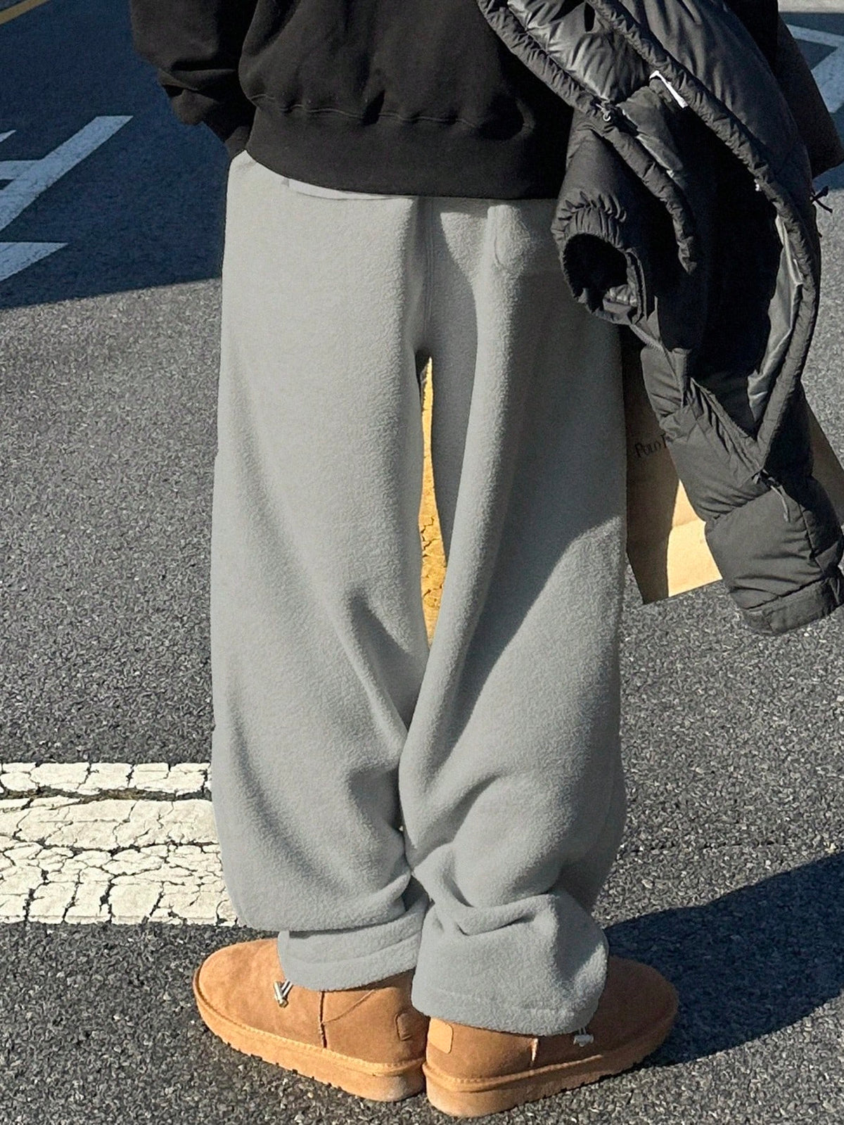 Oversized Fleece Sweatpants