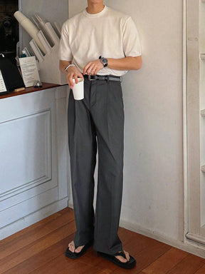 Minimal Tailored Wide Pants