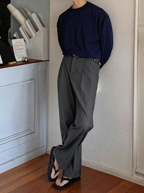 Minimal Tailored Wide Pants