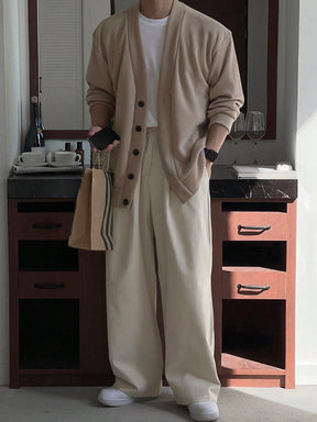 Minimal Wide Leg Pants