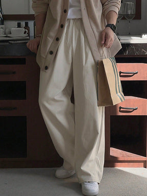 Minimal Wide Leg Pants