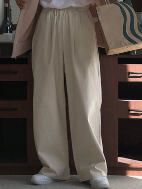 Minimal Wide Leg Pants