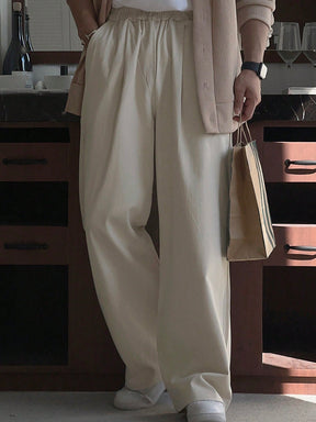 Minimal Wide Leg Pants